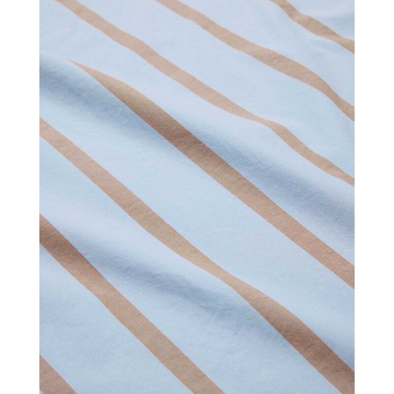HOMMEY. Pillowcase Pair Chambray Blue image number 2